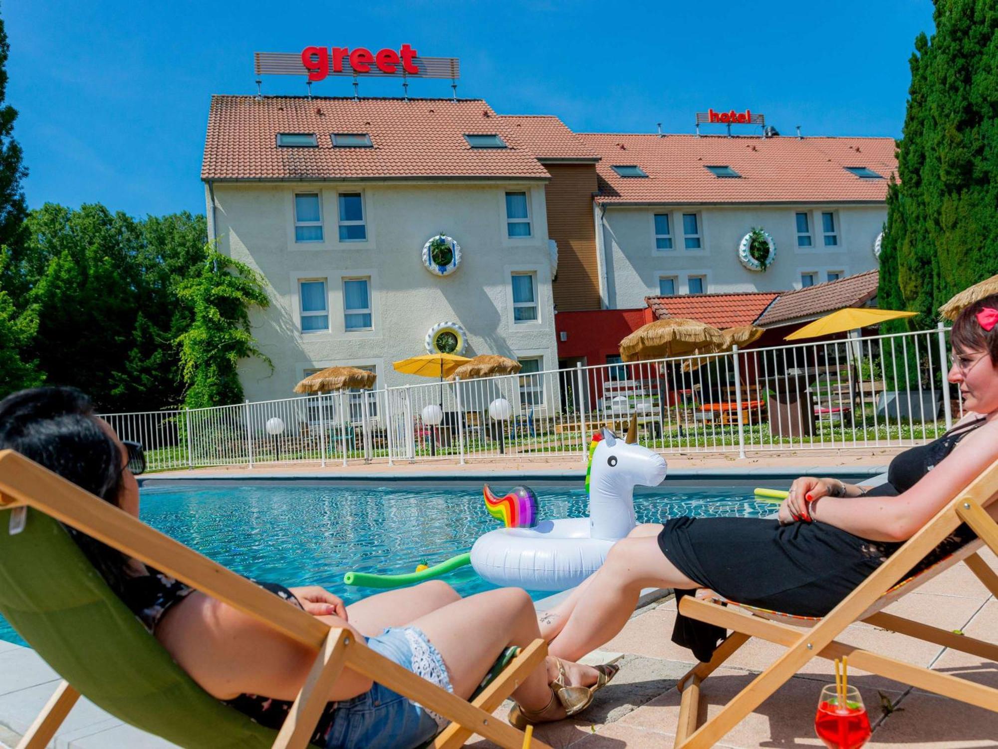 Greet Hotel Beaune Esterno foto