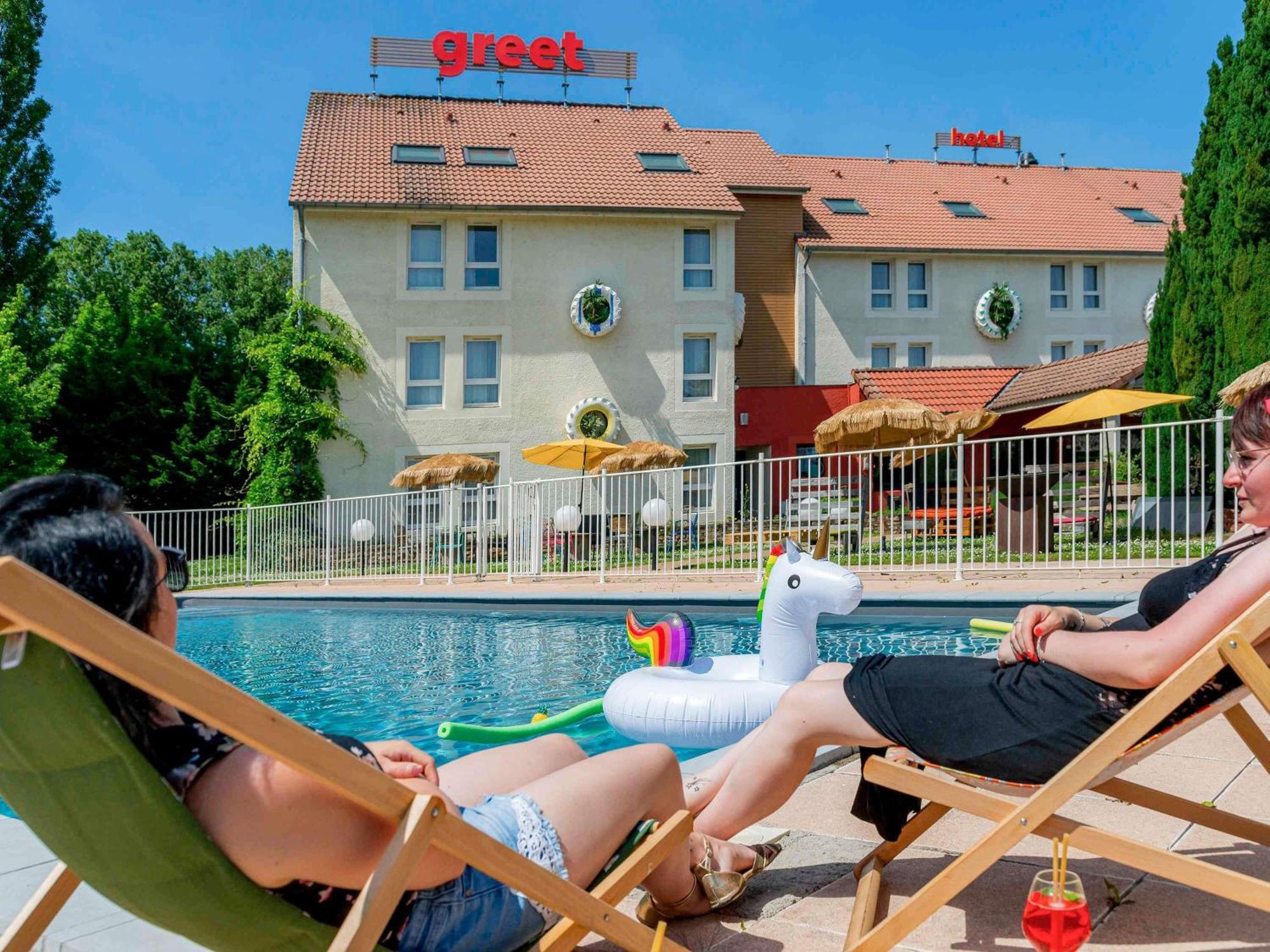 Greet Hotel Beaune Esterno foto
